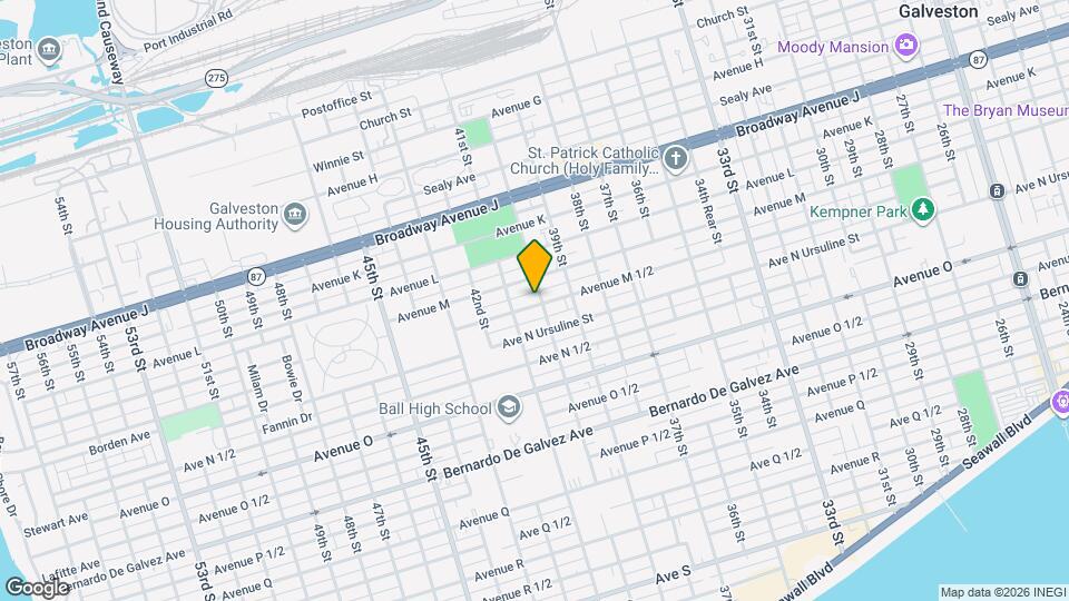 1319 40th St Map and Location Details