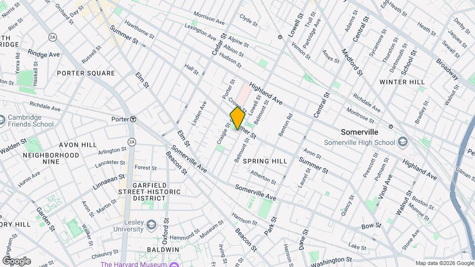 88-90 Lowell St Map and Location Details