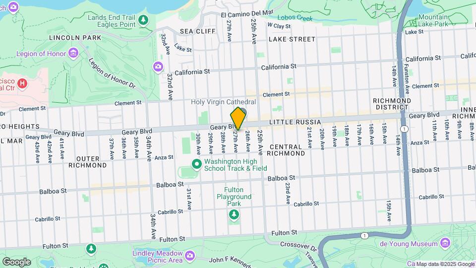 520 27th Ave Map and Location Details