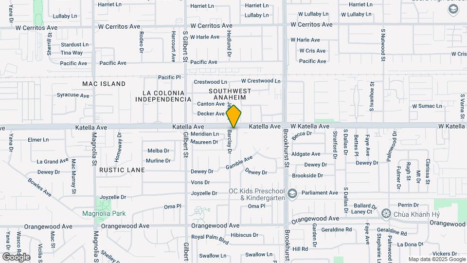 9722 Katella Ave Map and Location Details