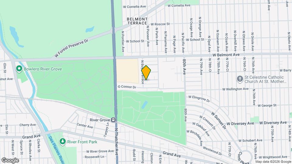 8221 W Walsh Ln Map and Location Details