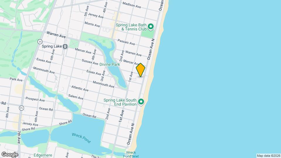 700 Ocean Ave, Unit Essex Sussex Mapa y Detalles de la Ubicación
