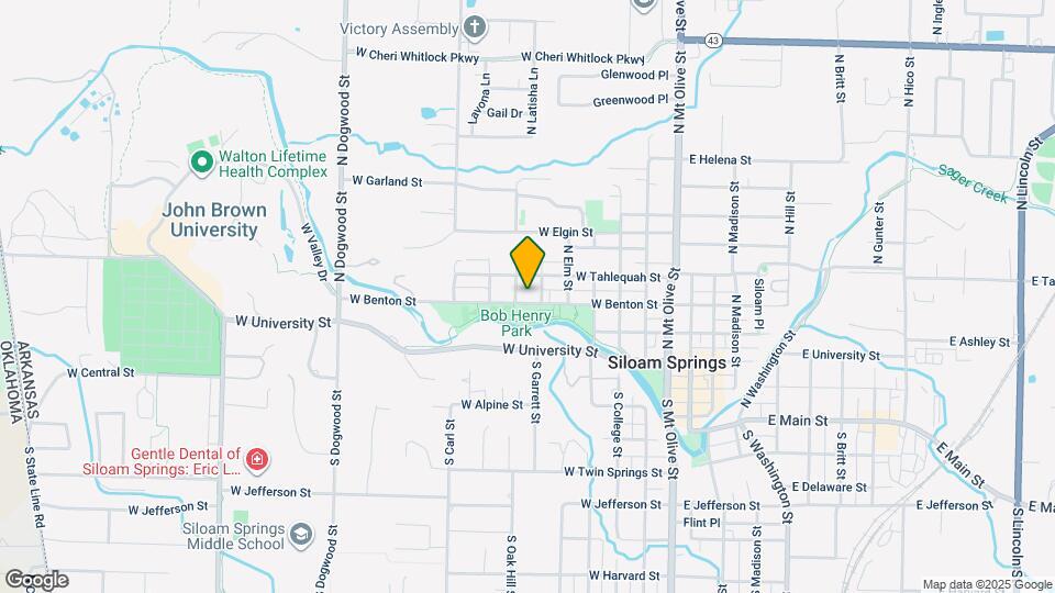 605 W Benton St Map and Location Details