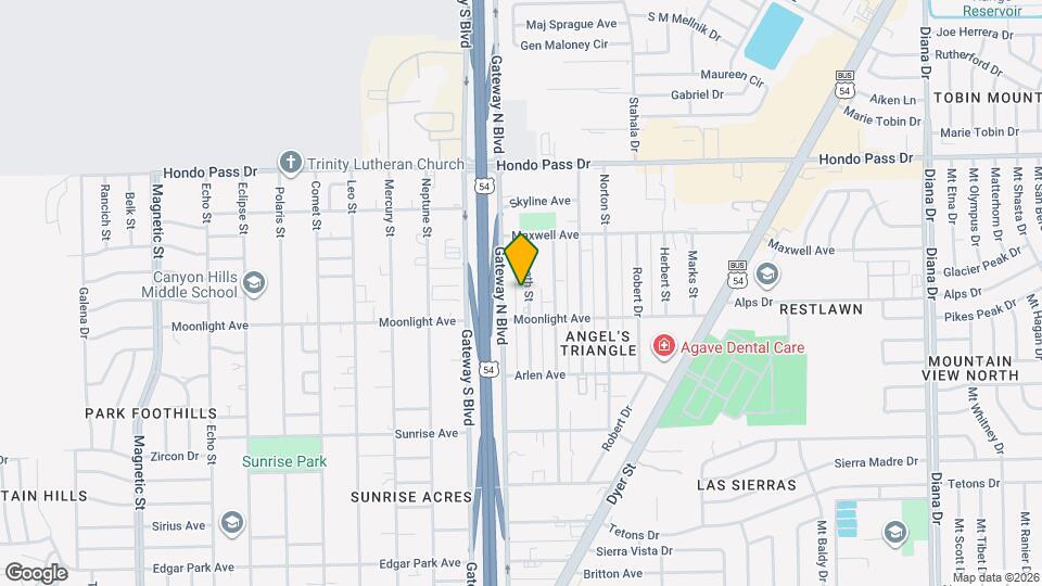 8921 Kenneth St Map and Location Details