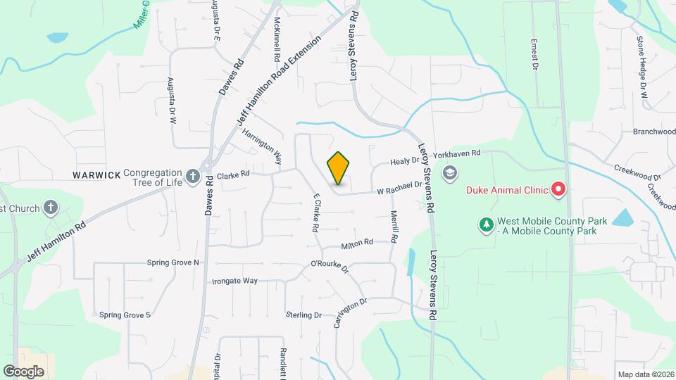 1983 W Rachael Dr Map and Location Details