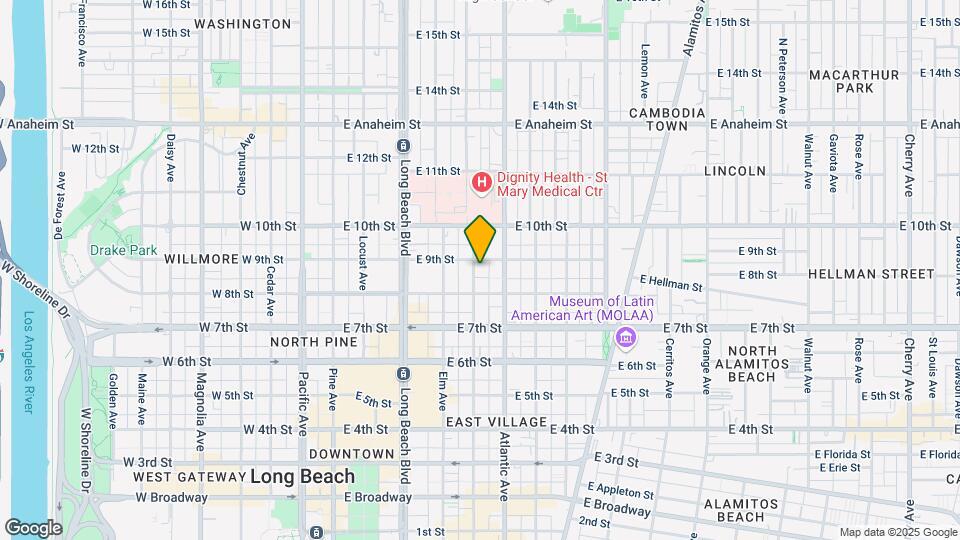 836-842 Linden Ave Mapa y Detalles de la Ubicación