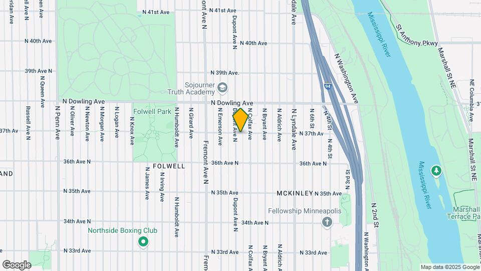3656 Dupont Ave N Map and Location Details