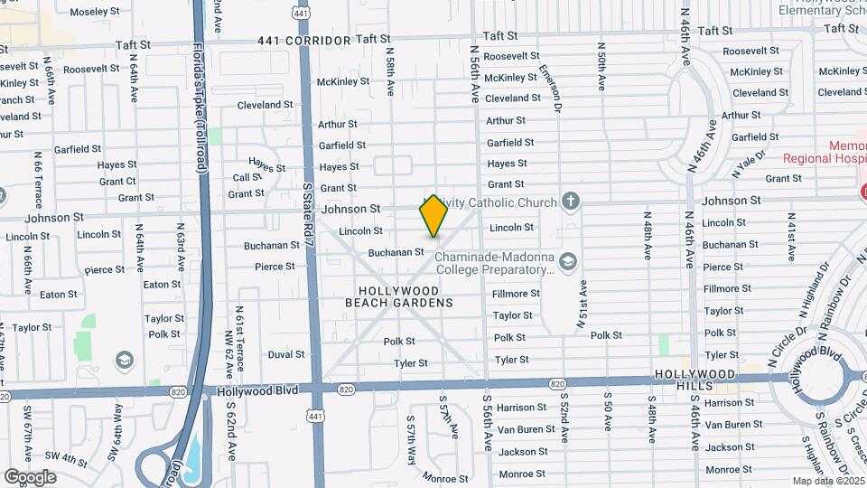 701 Columbus Pkwy Map and Location Details