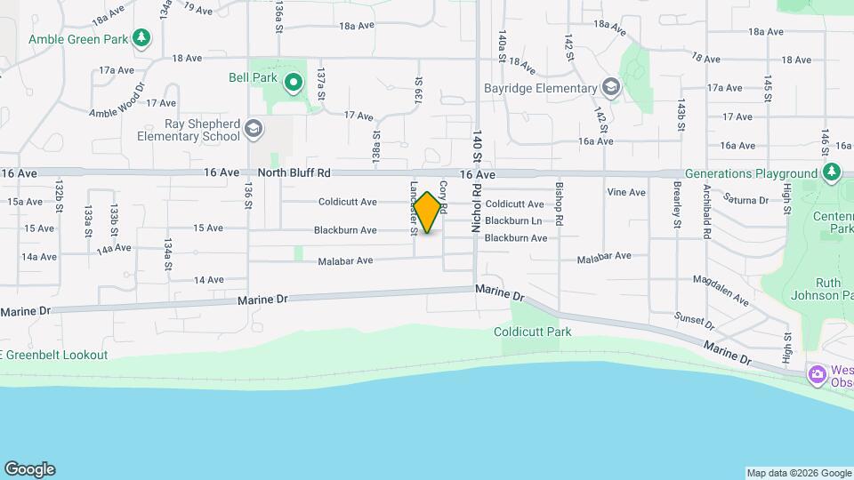 13900 Blackburn Ave Map and Location Details