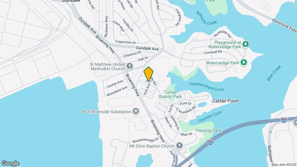 123 Walnut Ave Map and Location Details