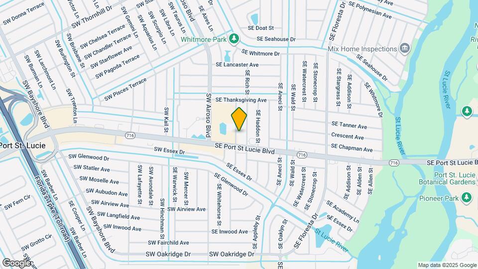 2281 SE Belvedere St Map and Location Details
