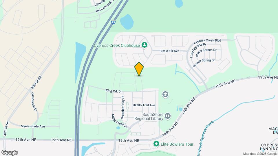 15527 Miller Creek Dr Map and Location Details