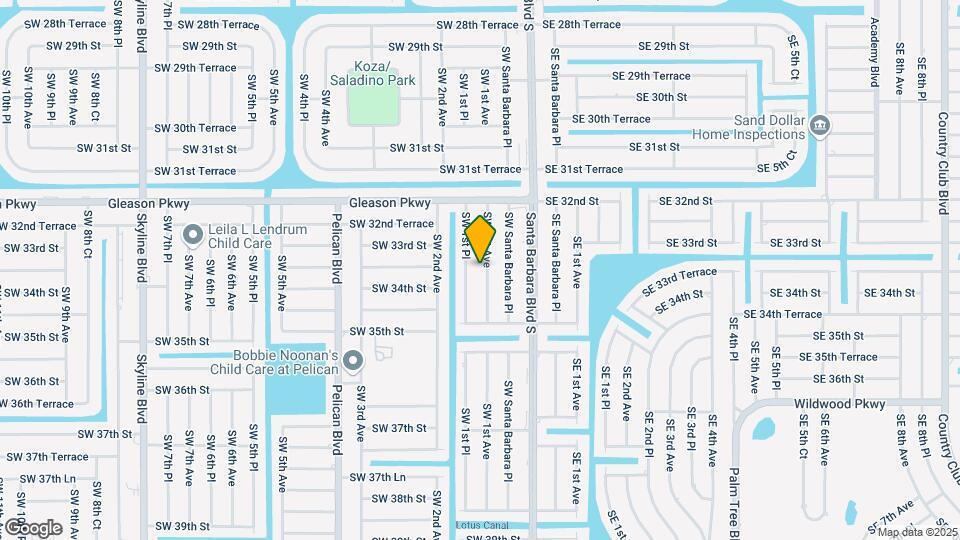 3310 SW 1st Ave Map and Location Details