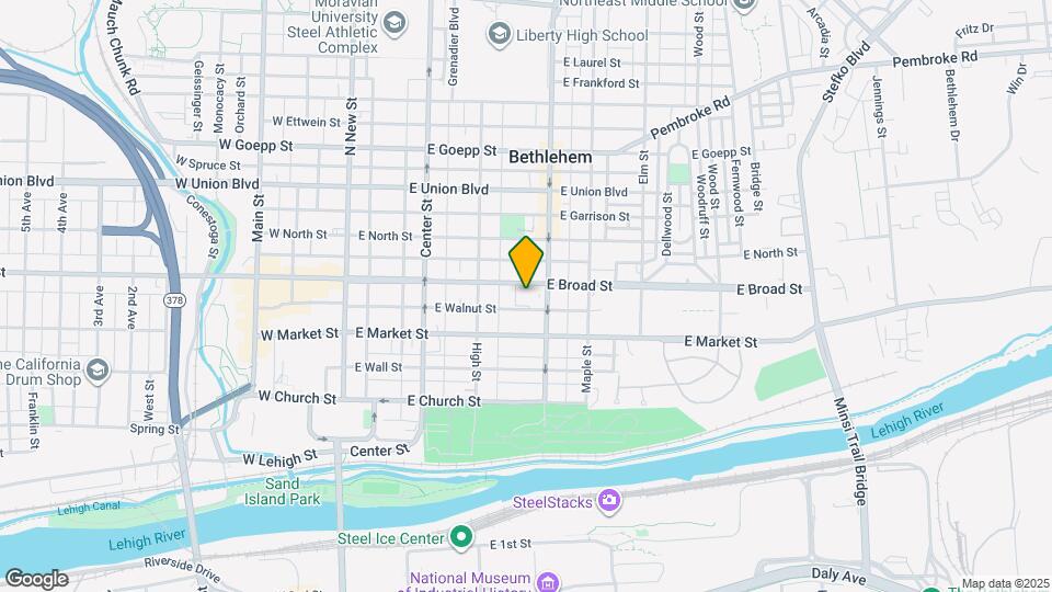 Market Flats Map and Location Details