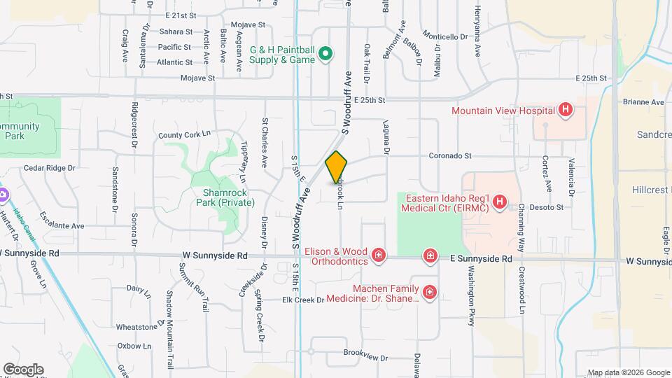 2940 Sunnybrook Ln Map and Location Details