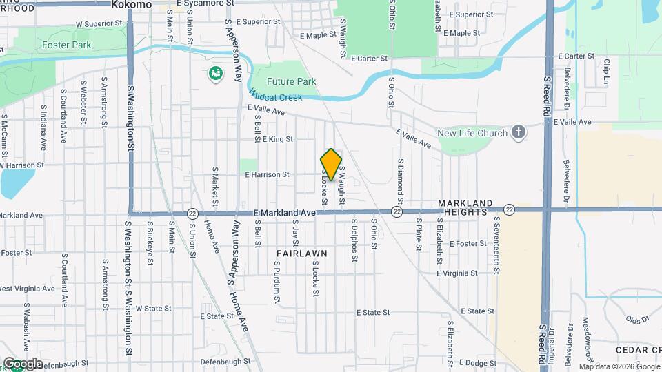 820 S Locke St Map and Location Details