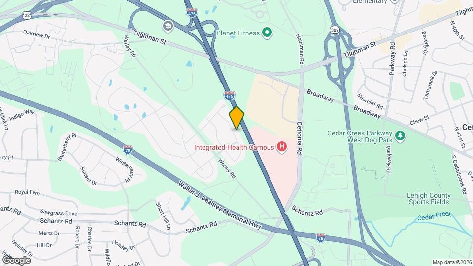 278 Milkweed Dr Map and Location Details