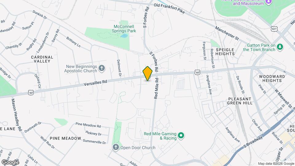 107 Devine Ave Map and Location Details