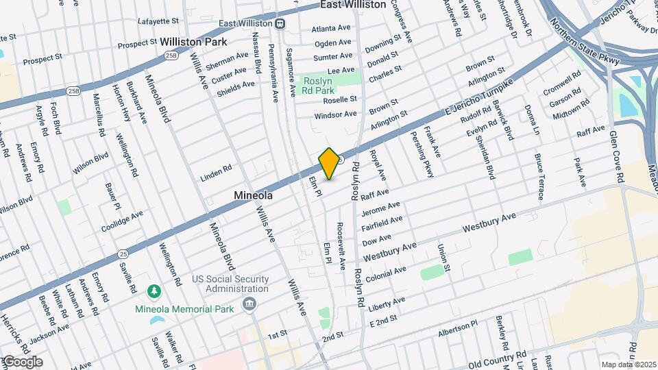 53 Washington Ave-Unit -1FL Map and Location Details