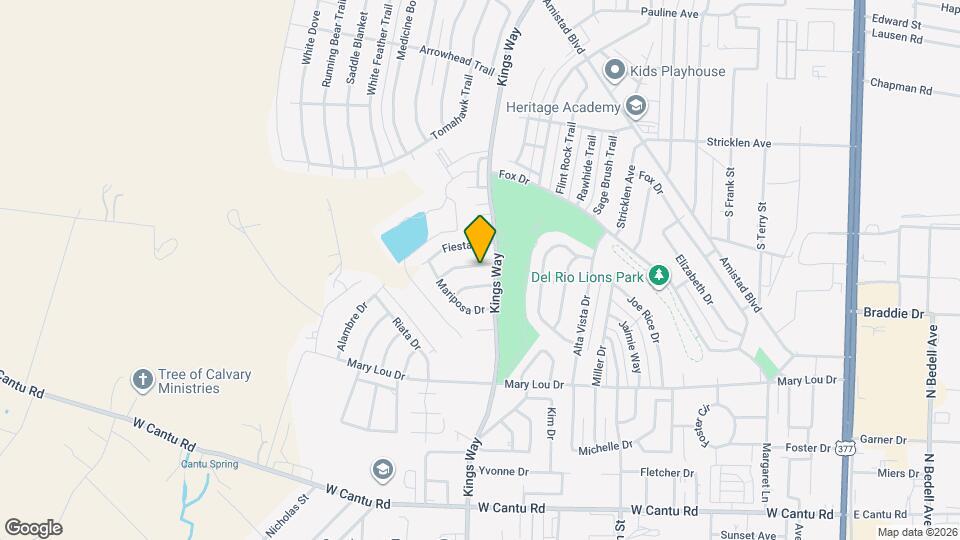 104 Paloma Dr Map and Location Details