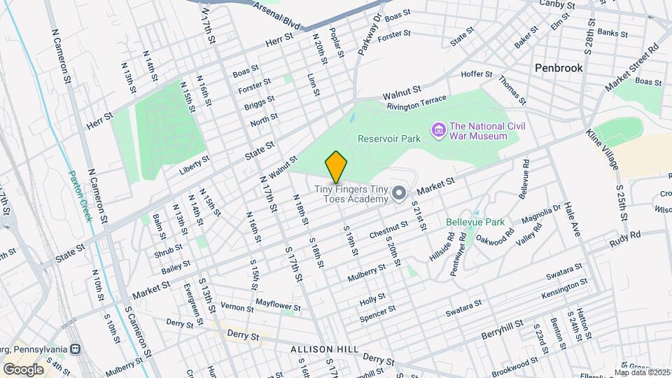 45 N 19th St, Unit 3 Map and Location Details