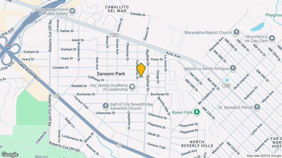 5210 Calloway St Map and Location Details