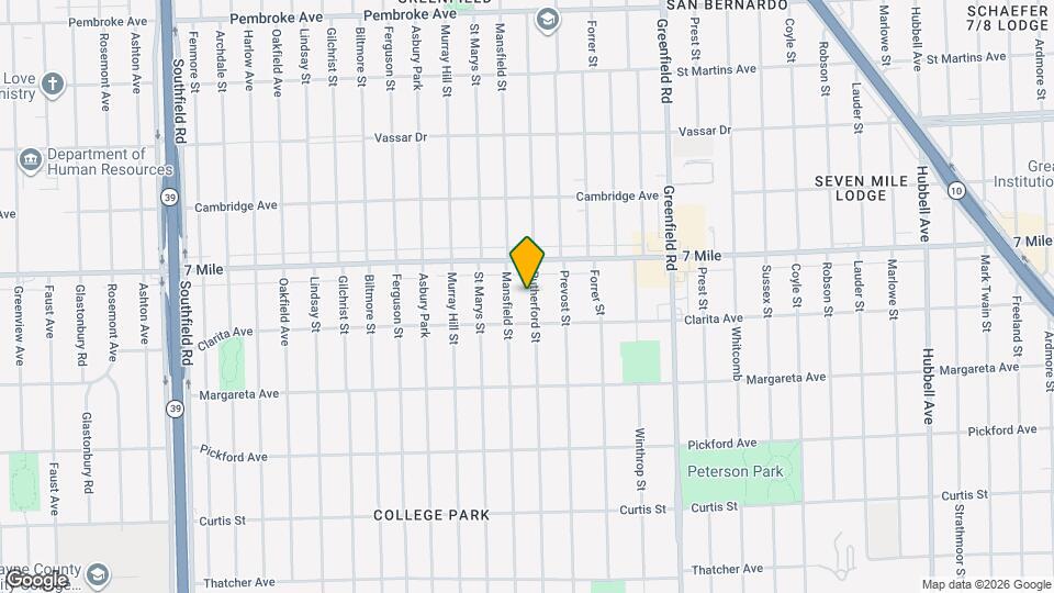 18951 Rutherford St Map and Location Details
