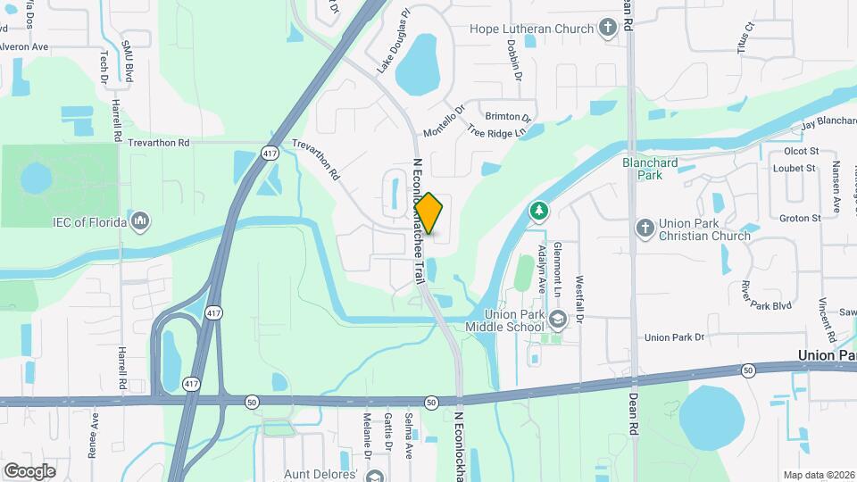 2640 Woods Edge Cir Map and Location Details