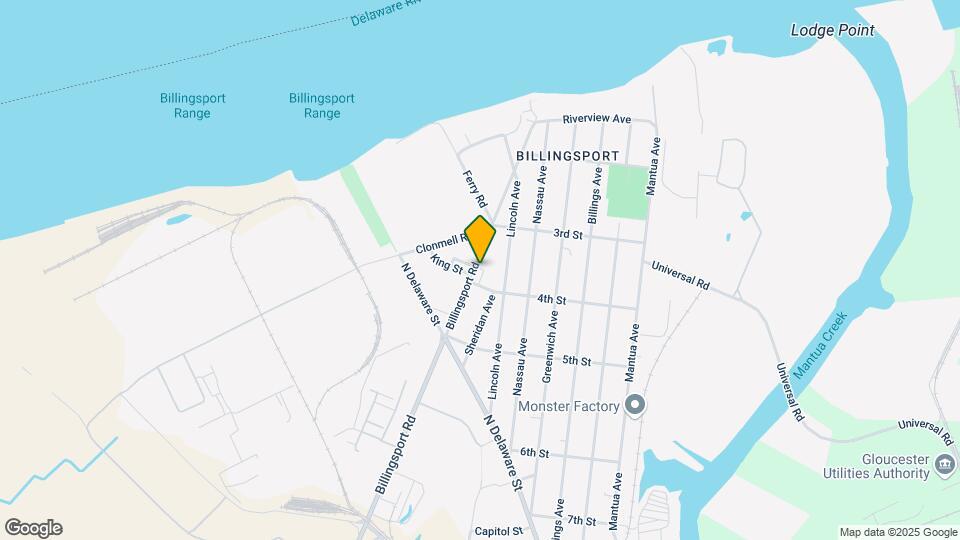 349 Billingsport Rd Mapa y Detalles de la Ubicación