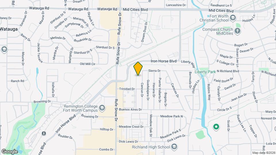 5722 Westchase Dr Map and Location Details