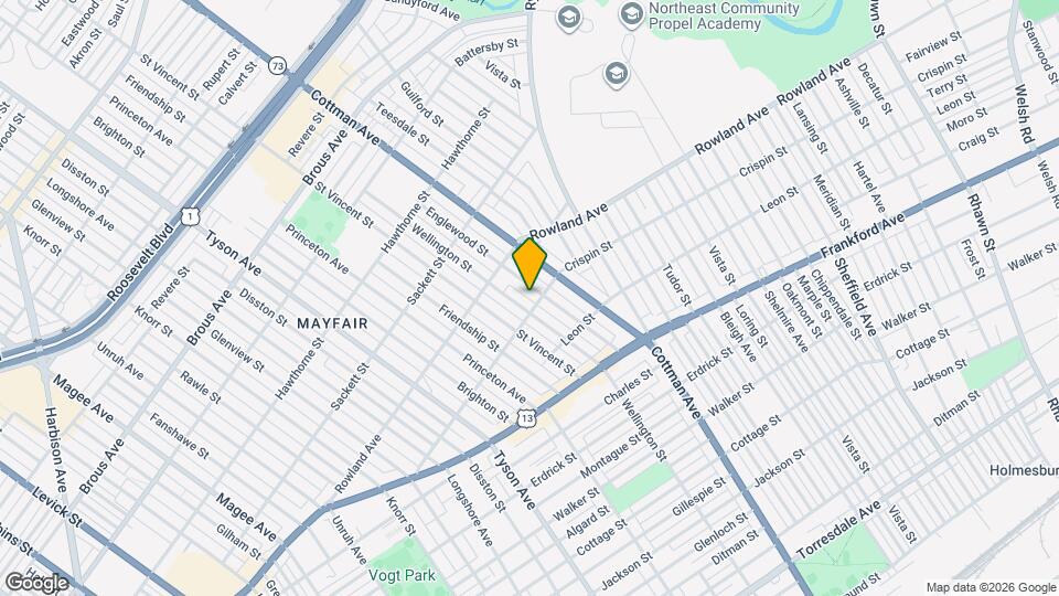 3352 Englewood St Mapa y Detalles de la Ubicación