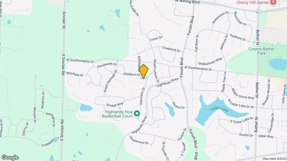 1413 Kinloch Ct Map and Location Details
