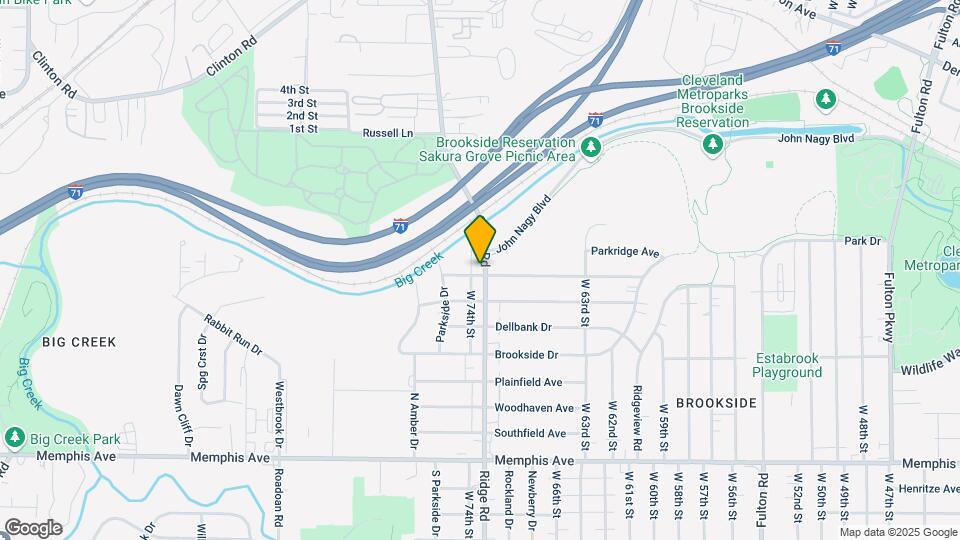 4044 Ridge Rd Map and Location Details