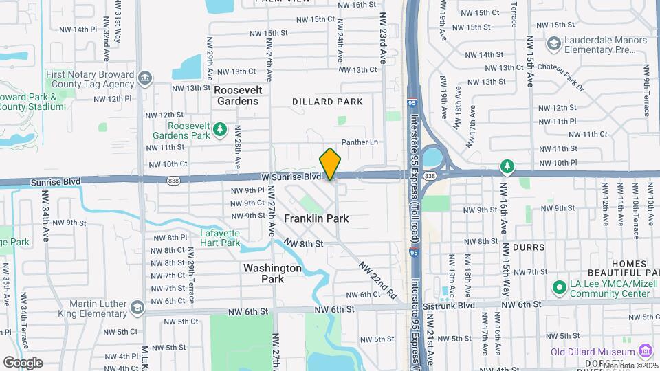 2518 NW 9th Pl Map and Location Details