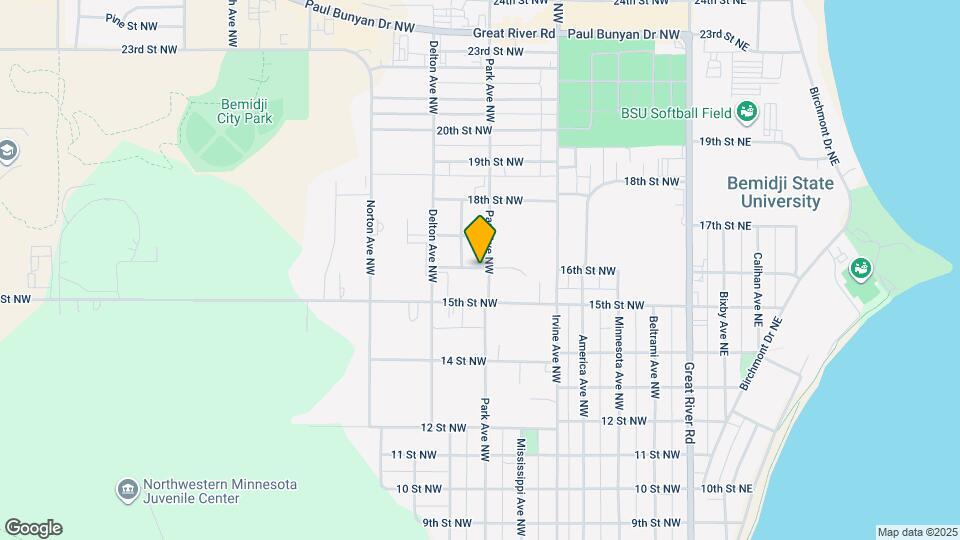 1525 Park Ave NW Map and Location Details