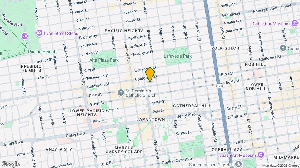 2162 Pine St Mapa y Detalles de la Ubicación