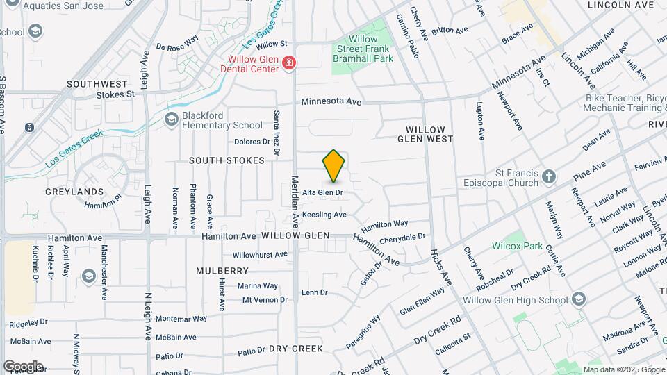 1555 Alta Glen Dr Map and Location Details