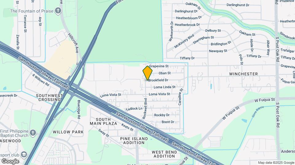 6535 Brookfield Dr Map and Location Details