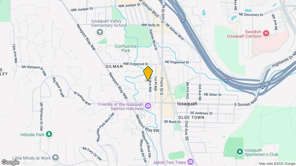 165 1st Ave NW Map and Location Details