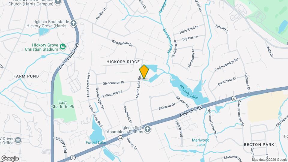 7809 Glencannon Dr Map and Location Details