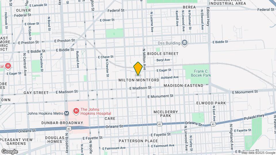 2408 Ashland Ave Map and Location Details