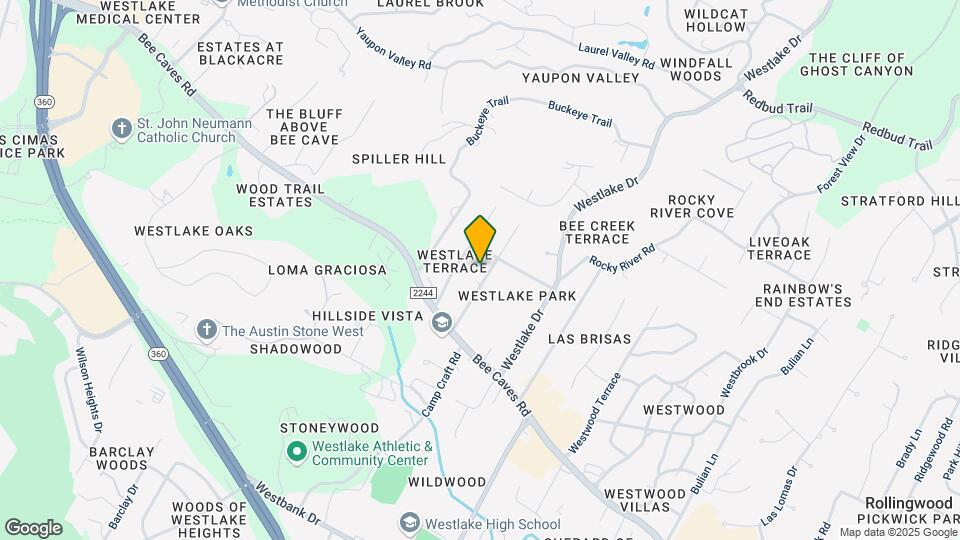 208 Westhaven Dr Mapa y Detalles de la Ubicación