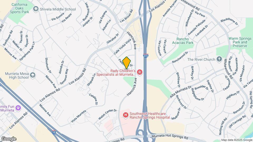 40176 Los Olivos Ct Map and Location Details