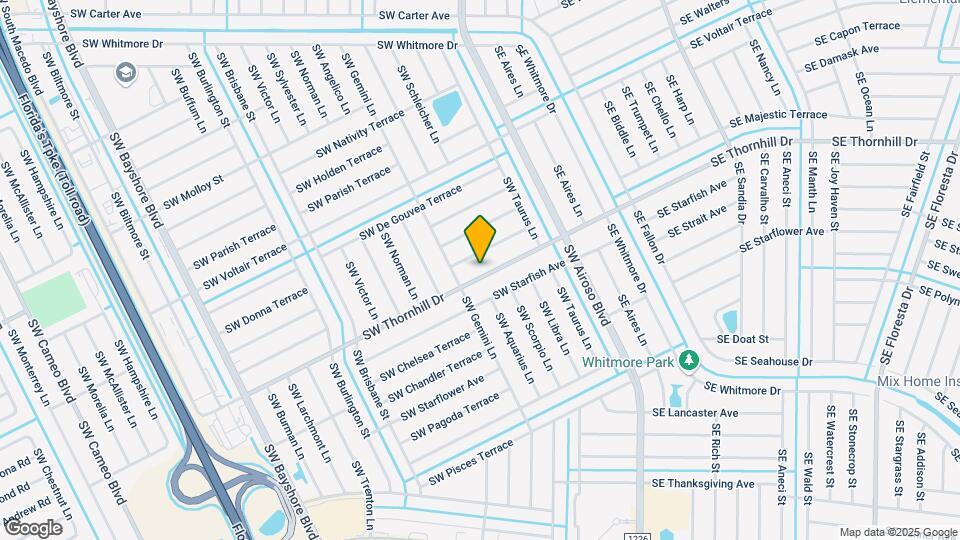 177 SW Thornhill Dr Map and Location Details