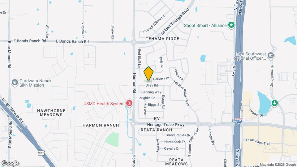 2061 Bliss Rd Mapa y Detalles de la Ubicación