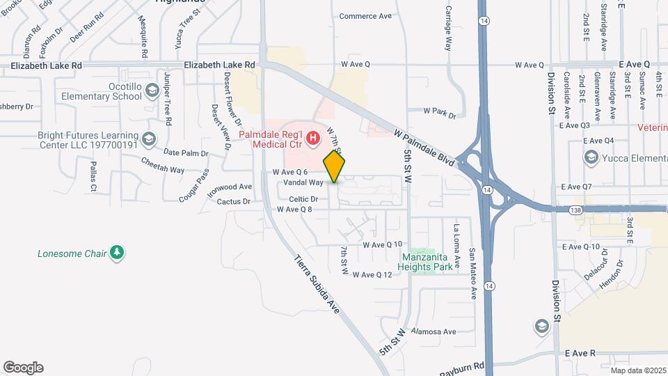 38442 Wakefield Pl Map and Location Details