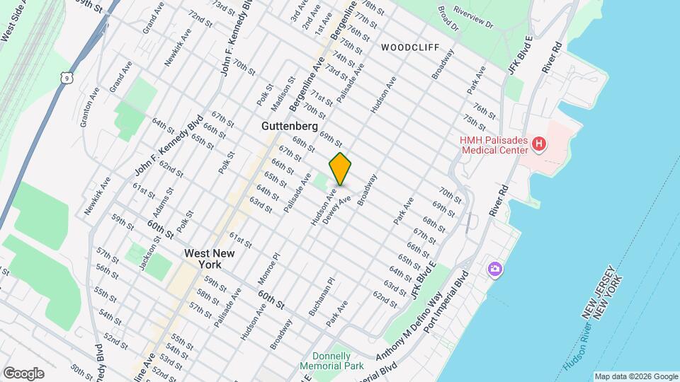 6608 Hudson Ave, Unit BA 3 Mapa y Detalles de la Ubicación