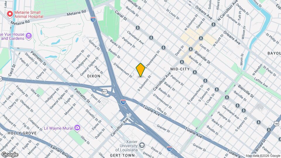 516 S Hennessey St, Unit 516 S Hennessey St Mapa y Detalles de la Ubicación