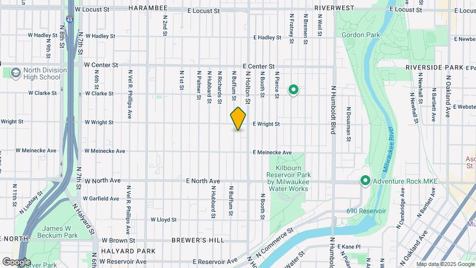 2450 N Buffum St Map and Location Details