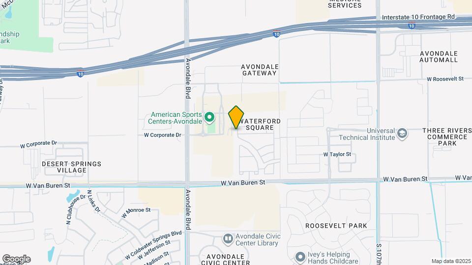 806 N 112th Dr Map and Location Details